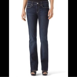 WHBM Blanc bootcut jeans
